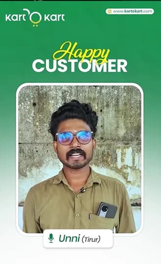 Unni, a KartoKart customer
