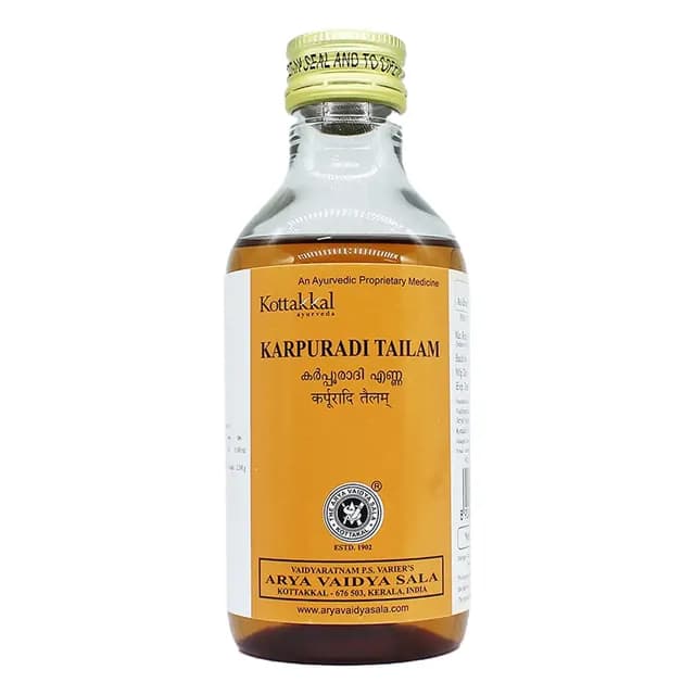 Karpooradi Thailam