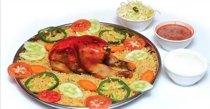 Kuzhimanthi — chicken on mandi rice