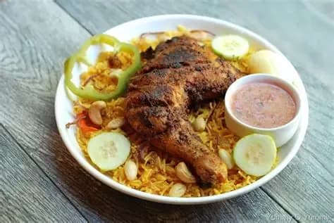 Alfaham chicken with rice